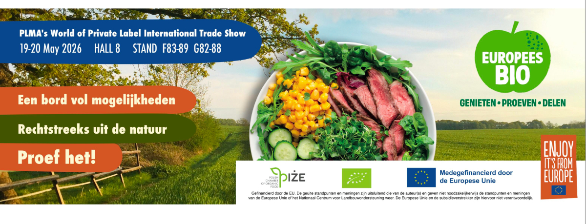 Explore European Organic Foods at PLMA 2026