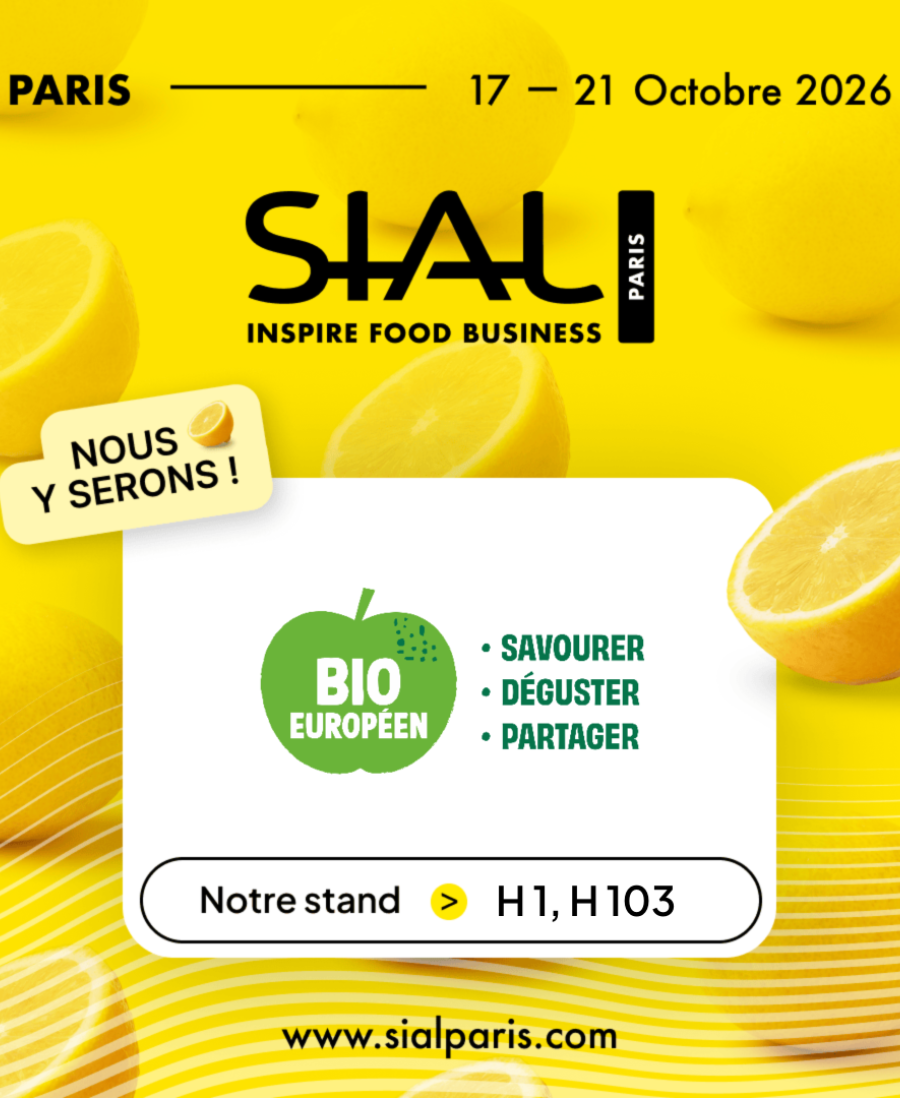 Discover certified European BIO food at SIAL!